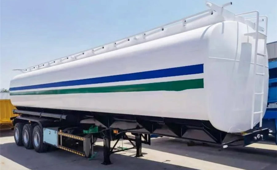 3 Axles Liquid Fuel Transport Tanker Semi Trailer插图