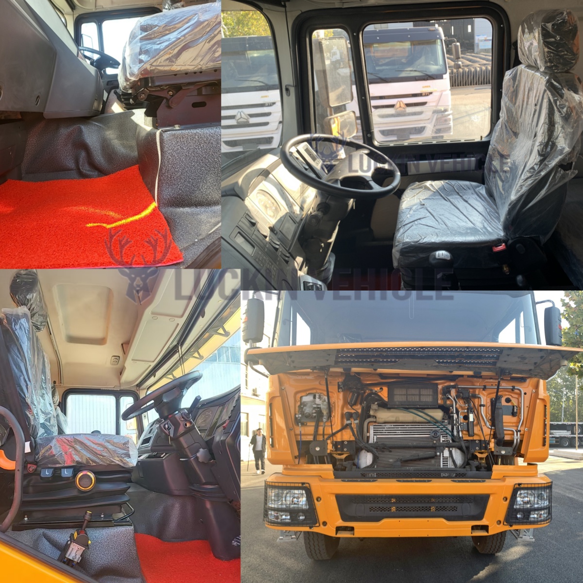 Kenya Customer Bought the Used Shacman Dump Truck插图2