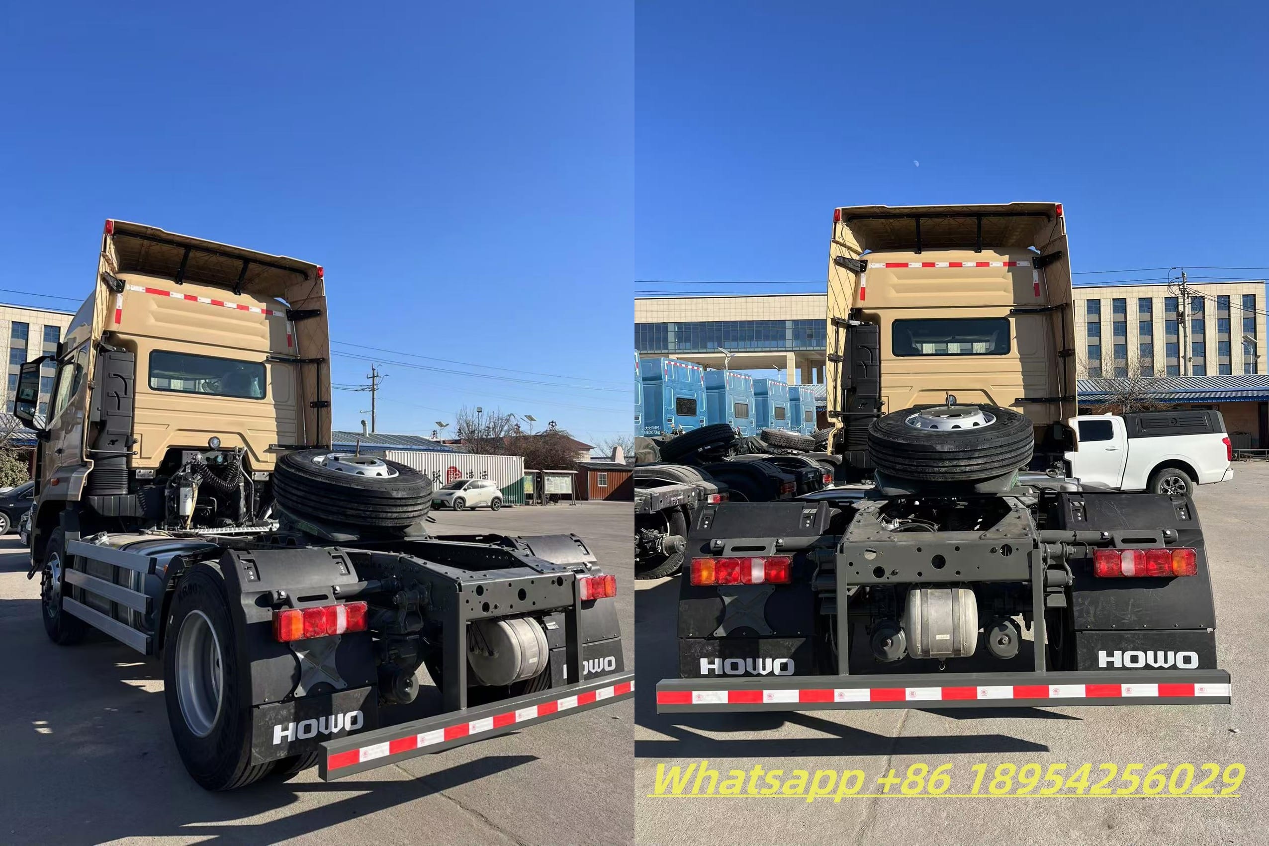 Saudi Arabia Customer Bought The Used Sinotruk Howo 4×2 Tractor Truck插图1
