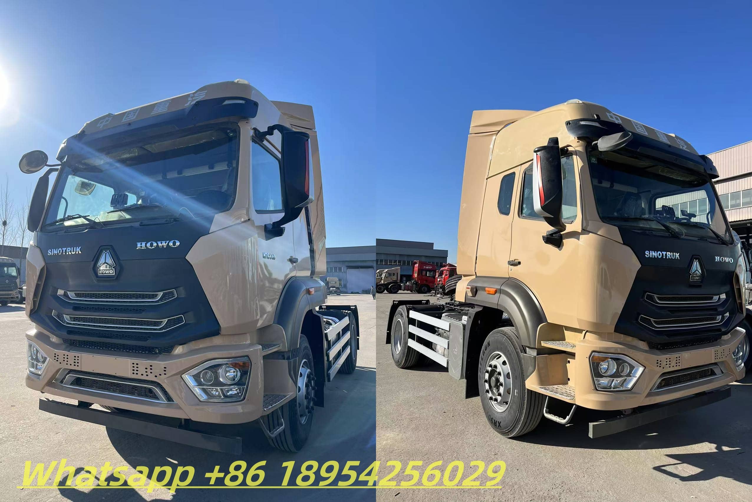 Saudi Arabia Customer Bought The Used Sinotruk Howo 4×2 Tractor Truck插图