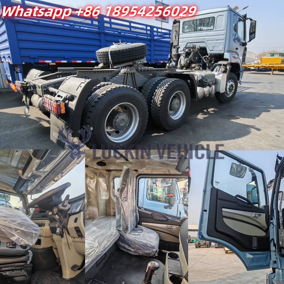 Brand New Sinotruk Howo Nx 430HP 6×4 Tractor truck,RHD —Used in Guyana插图2