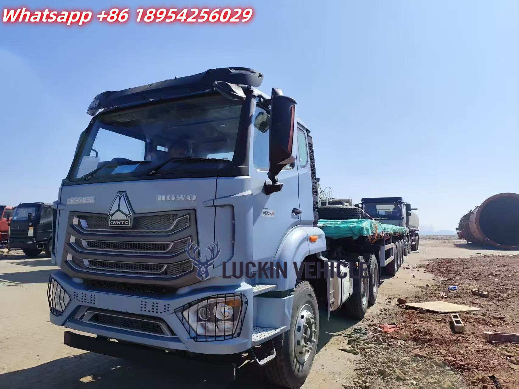 Brand New Sinotruk Howo Nx 430HP 6×4 Tractor truck,RHD —Used in Guyana插图1