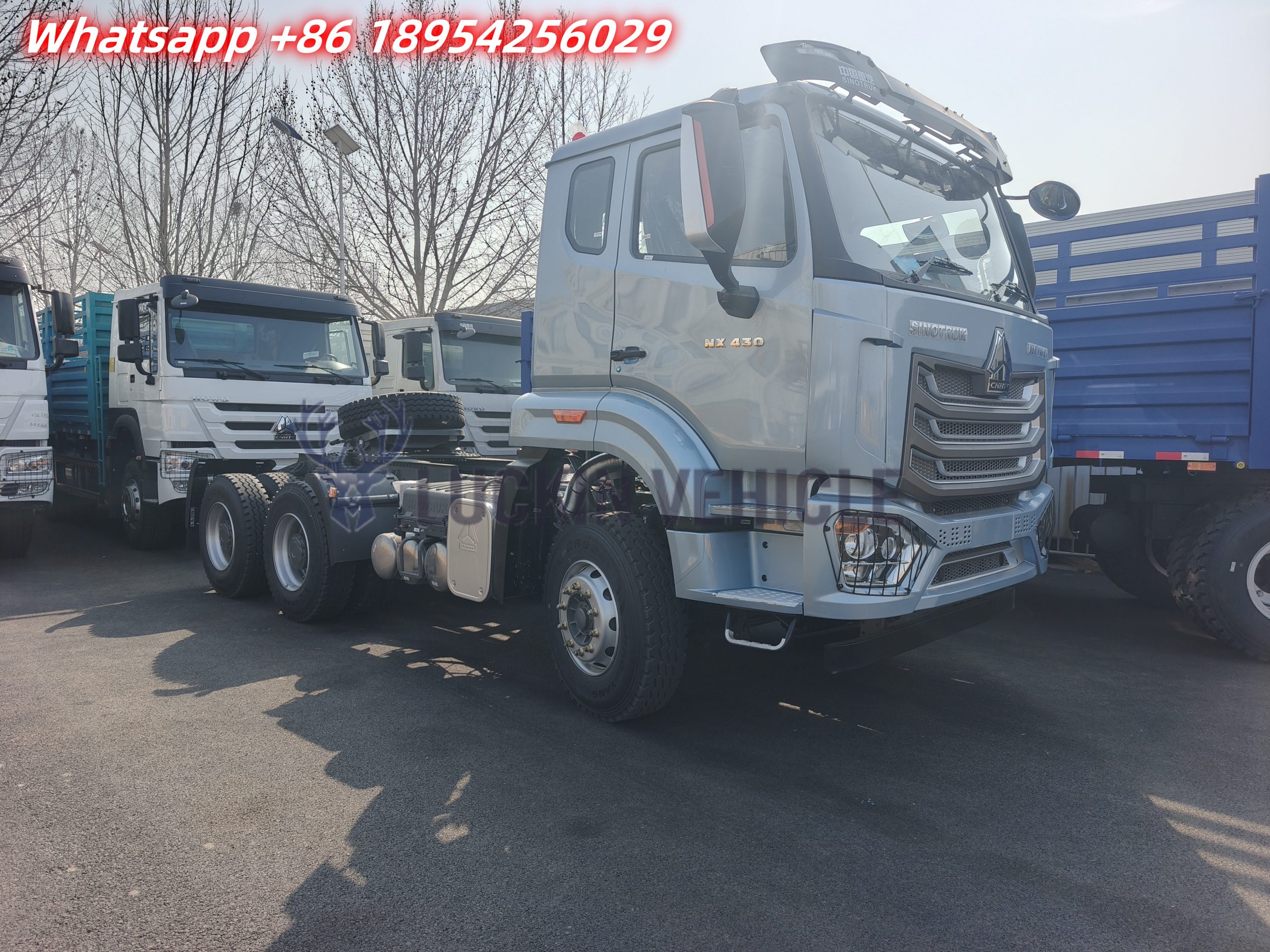 Brand New Sinotruk Howo Nx 430HP 6×4 Tractor truck,RHD —Used in Guyana插图